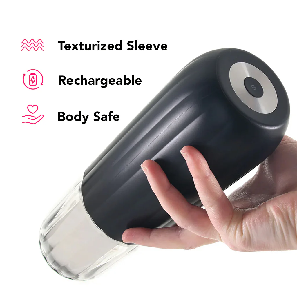 Alex Neo 2 Interactive Thrusting Masturbator in Dark Blue - Image 4