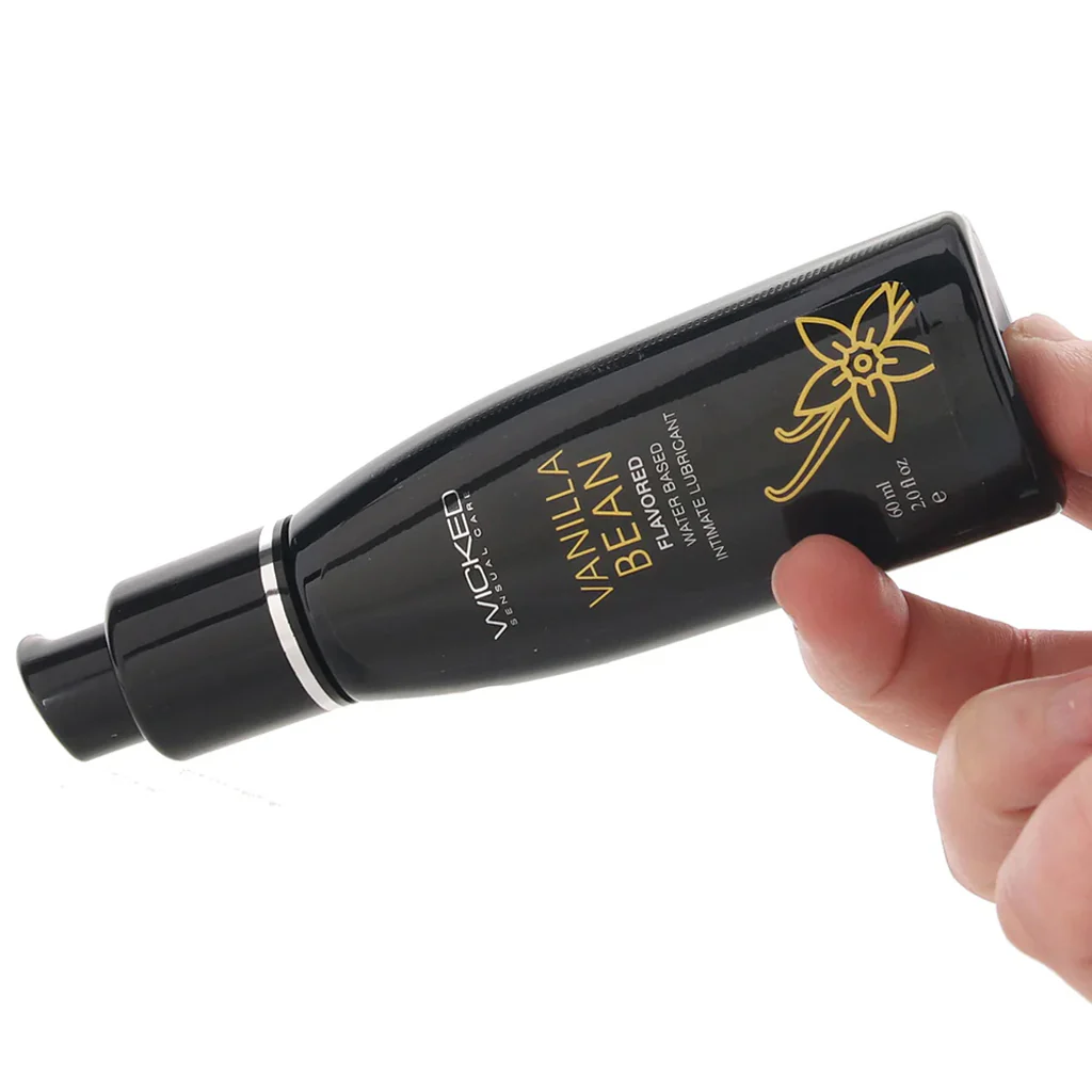 Aqua Flavored Lube 2oz/60ml in Vanilla Bean - Image 4