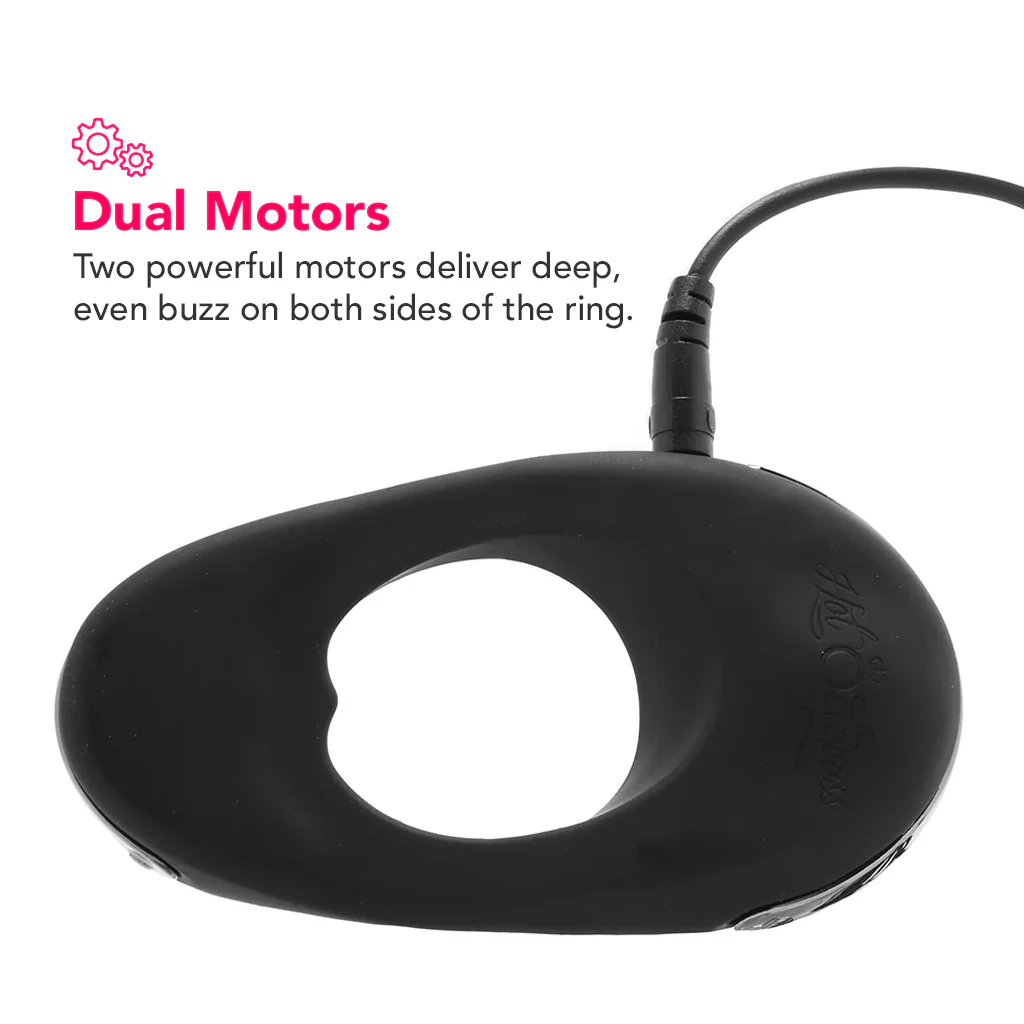Atom Plus Vibrating Silicone Cock Ring - Image 3