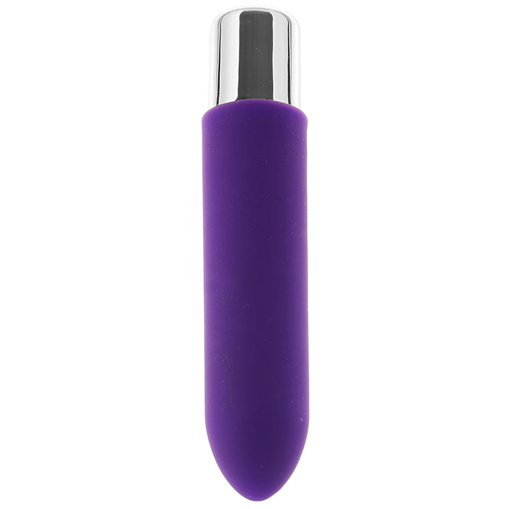 Bam Mini Rechargeable Bullet Vibe in In To You Indigo - Image 3