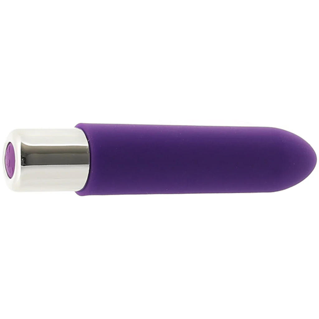 Bam Mini Rechargeable Bullet Vibe in In To You Indigo - Image 5