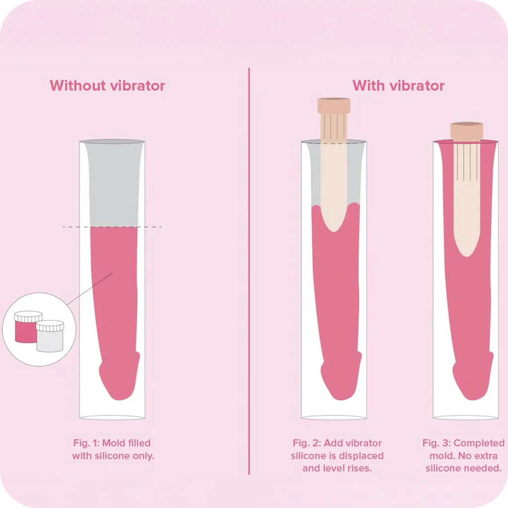 Clone-A-Willy Vibrator Kit in Light Skin Tone - Image 7