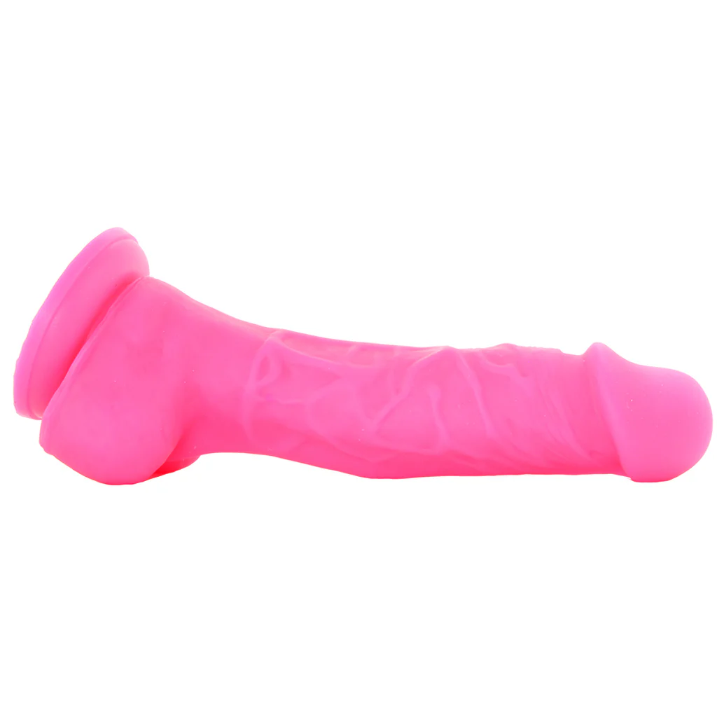 Colours 5 Inch Dual Density Silicone Dildo in Pink - Image 3