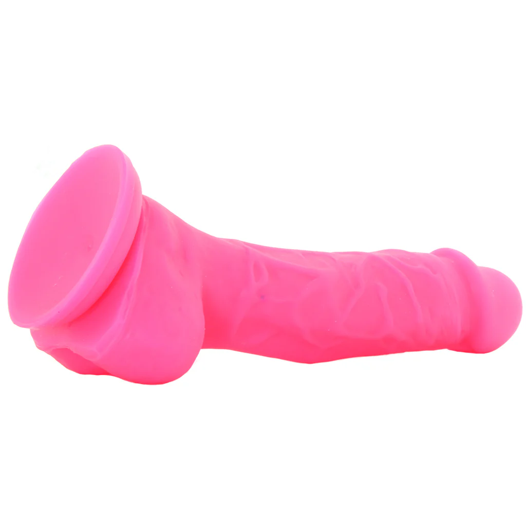 Colours 5 Inch Dual Density Silicone Dildo in Pink - Image 5