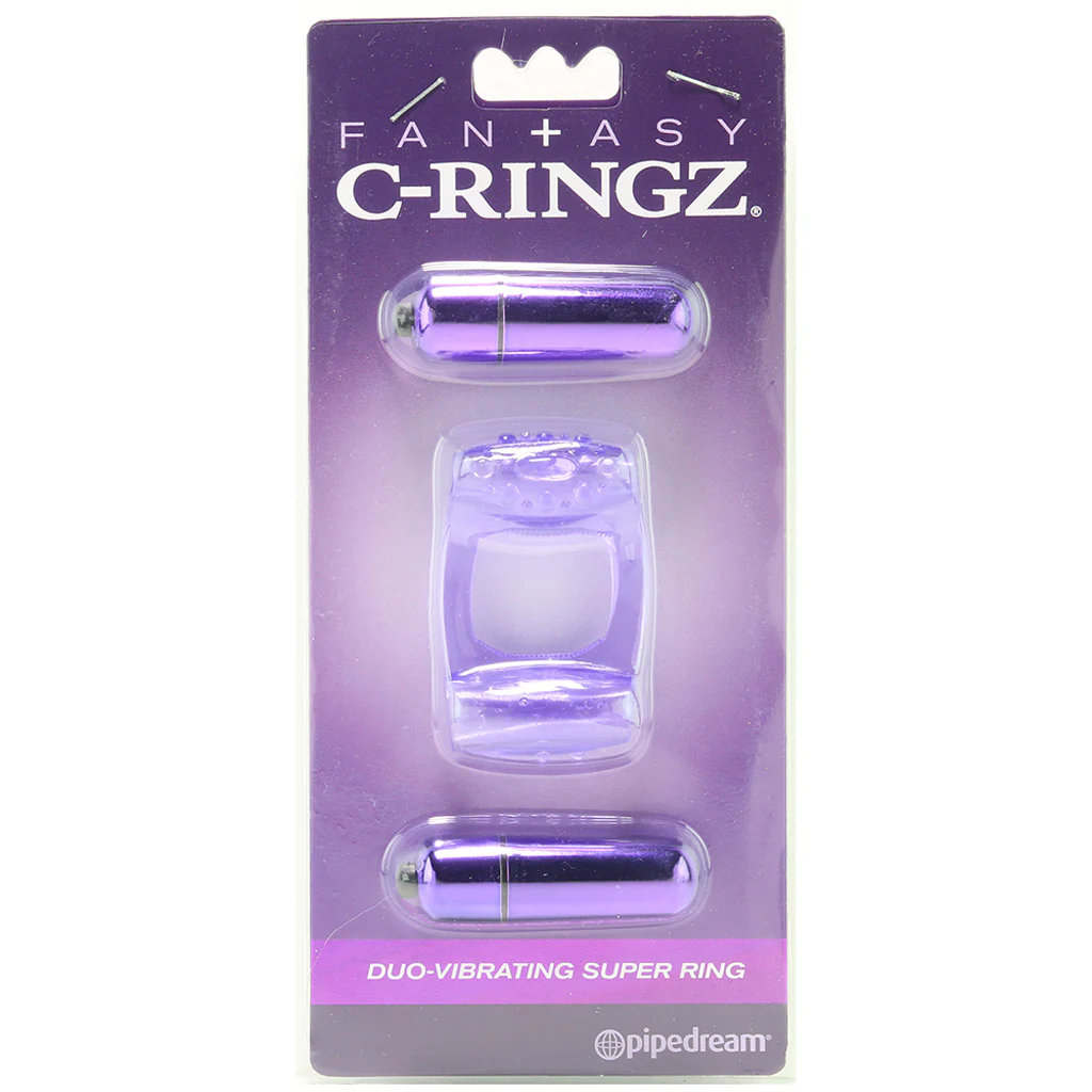 Duo-Vibrating Super Ring in Purple - Image 6
