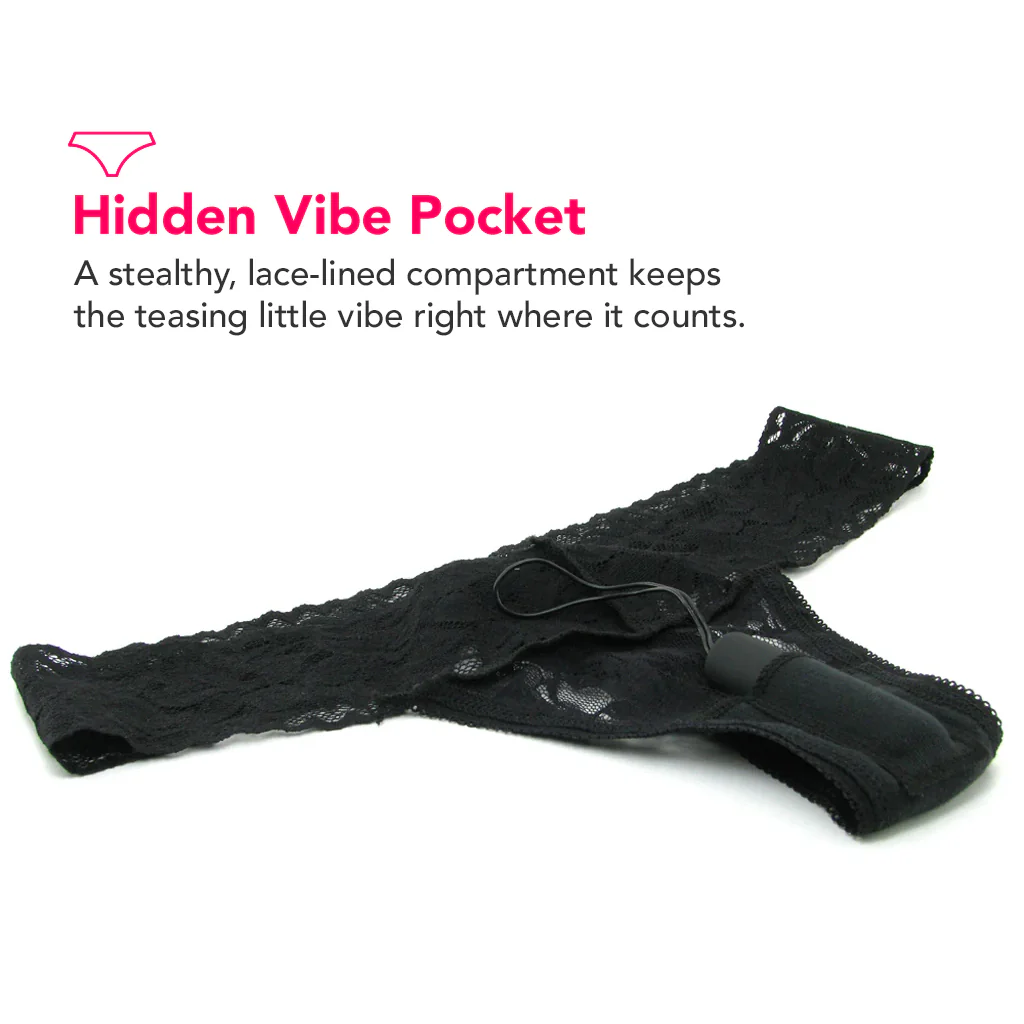 Fetish Fantasy Ltd Remote Panties in Black - Image 4