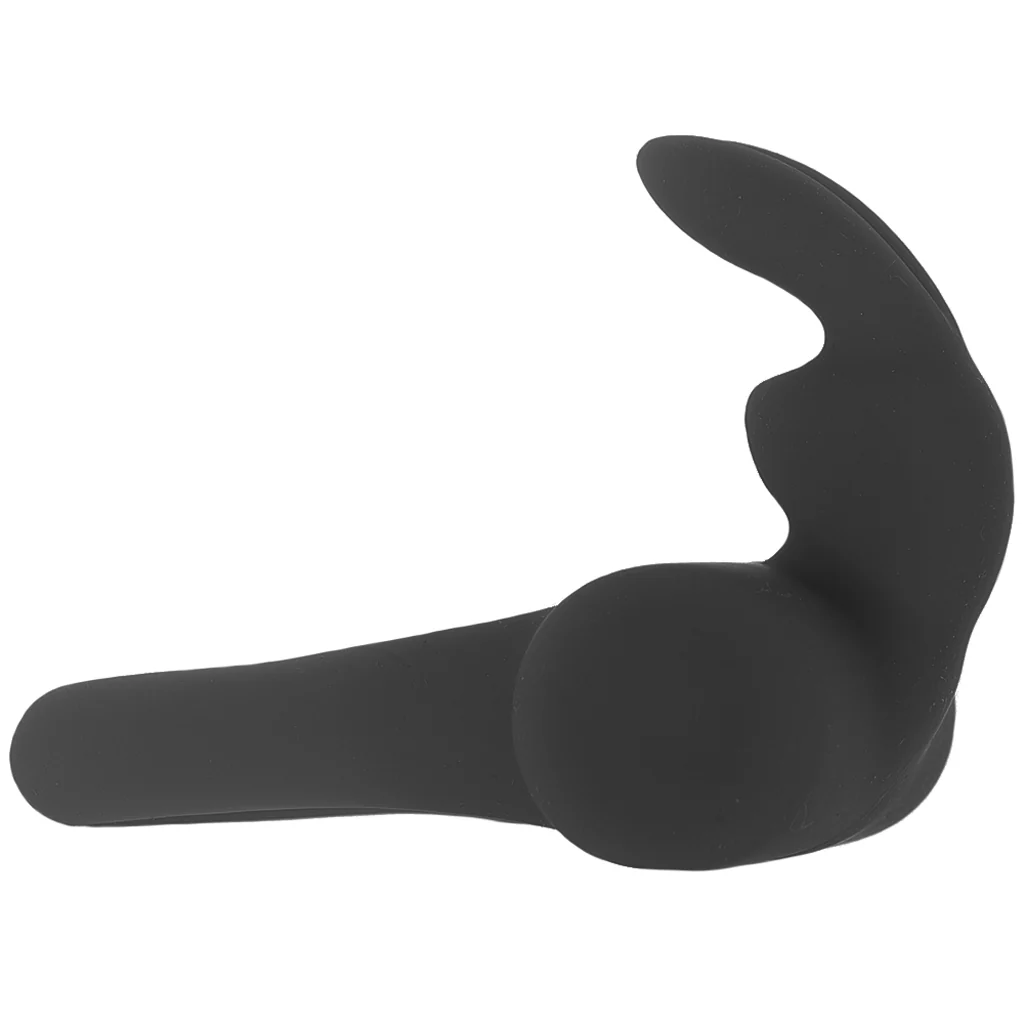 Frisky Bunny Vibrating Ring in Black Pearl - Image 5