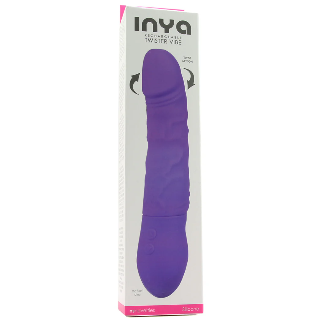 Inya Rechargeable Twister Vibe in Purple - Image 6
