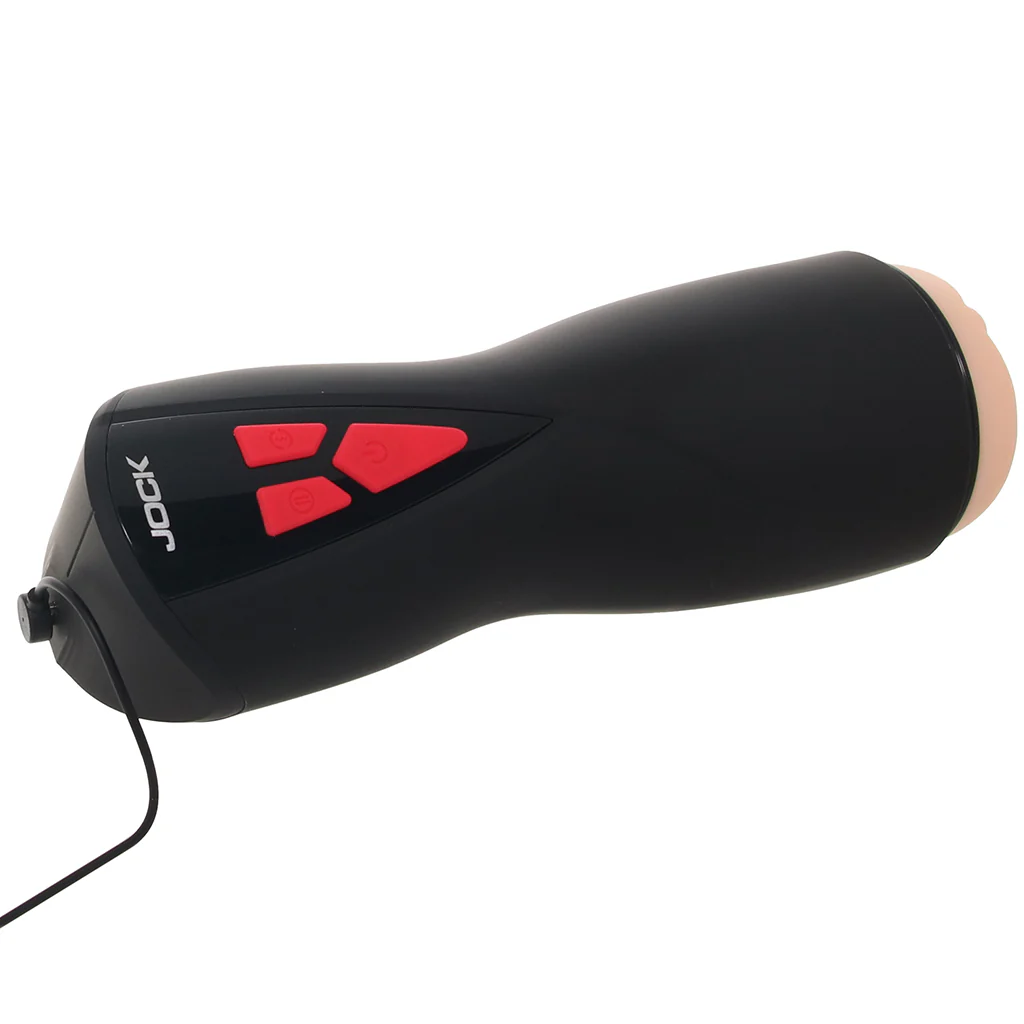 Jock Banger Sucking & Vibrating Pussy Masturbator - Image 6