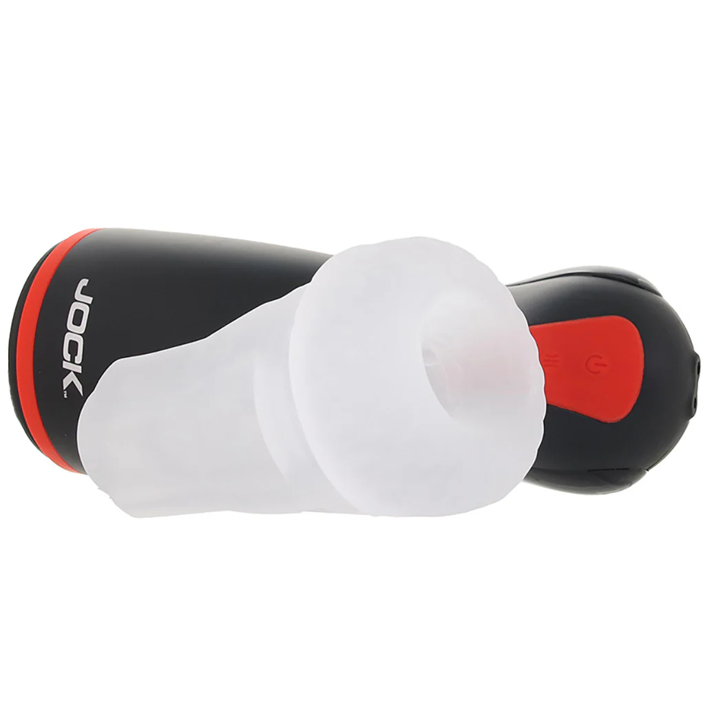 Jock Blaze Vibrating, Sucking & Warming Stroker - Image 3