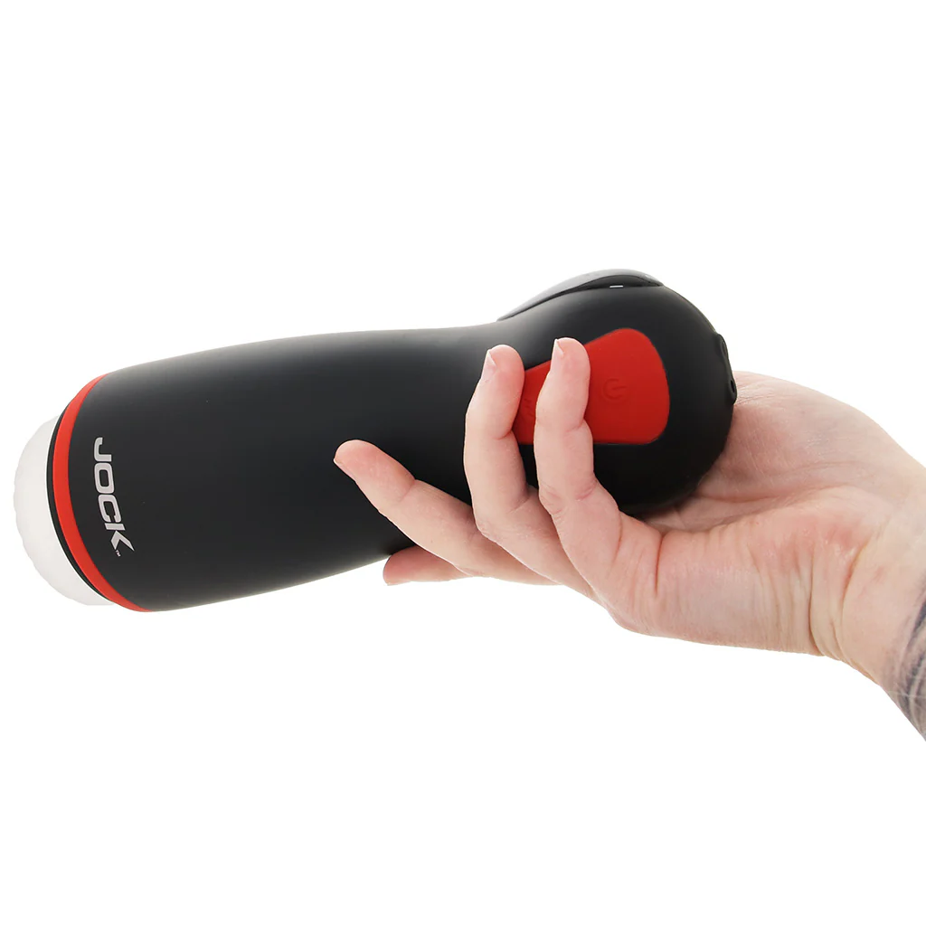 Jock Blaze Vibrating, Sucking & Warming Stroker - Image 4