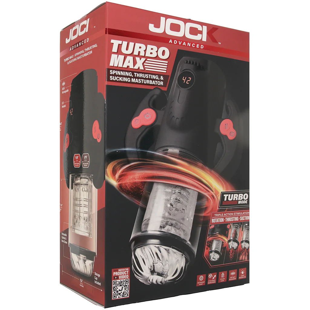 Jock Turbo Max Spinning, Thrusting & Sucking Masturbator - Image 9