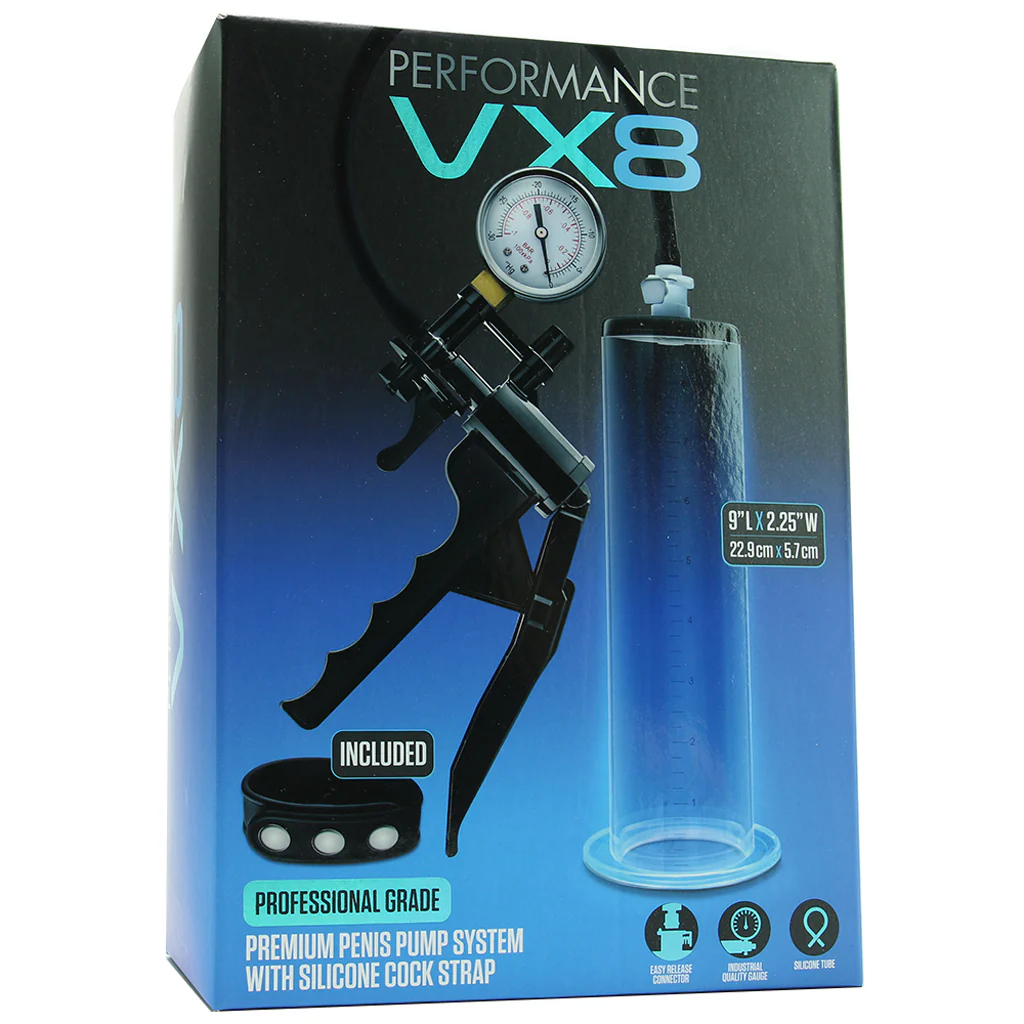 Performance VX8 Pump With Silicone Cock Strap - Image 6
