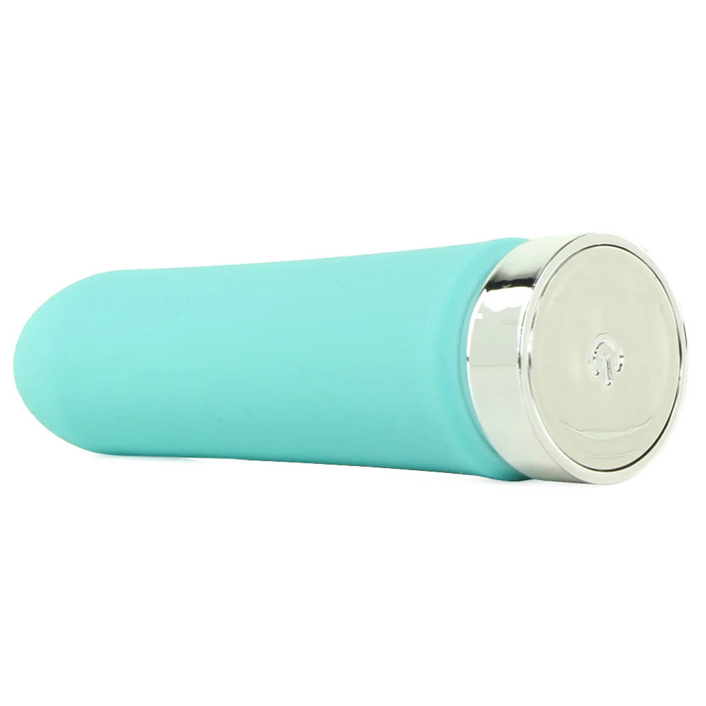 Bam Rechargeable 10X Bullet Vibe in Tease Me Turquoise - Image 5