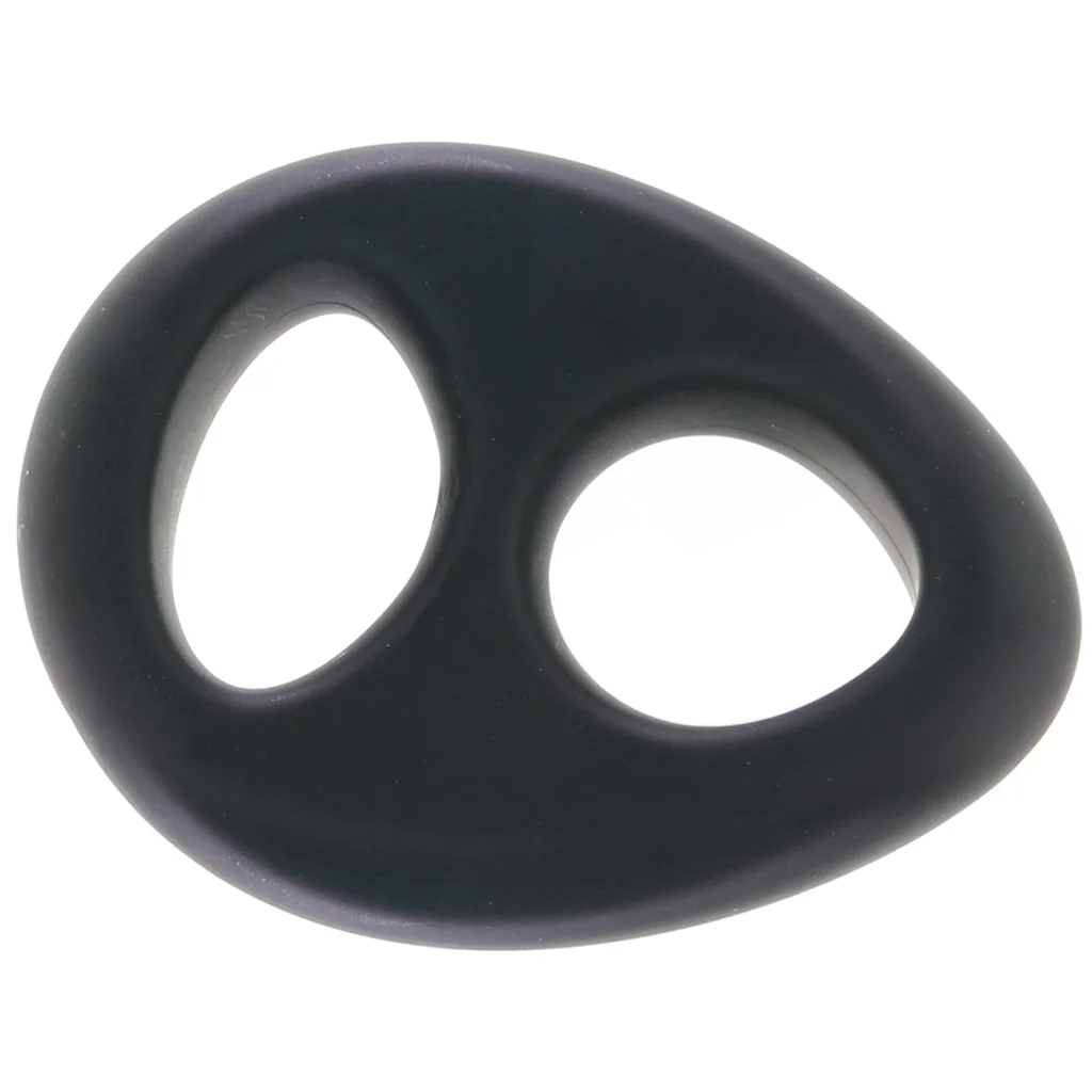 Renegade Romeo Soft Silicone Dual Ring in Black - Image 3