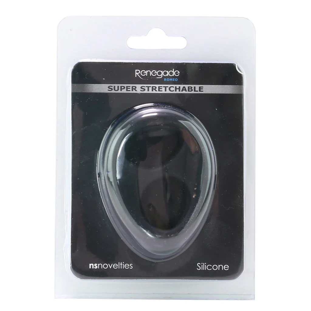 Renegade Romeo Soft Silicone Dual Ring in Black - Image 6