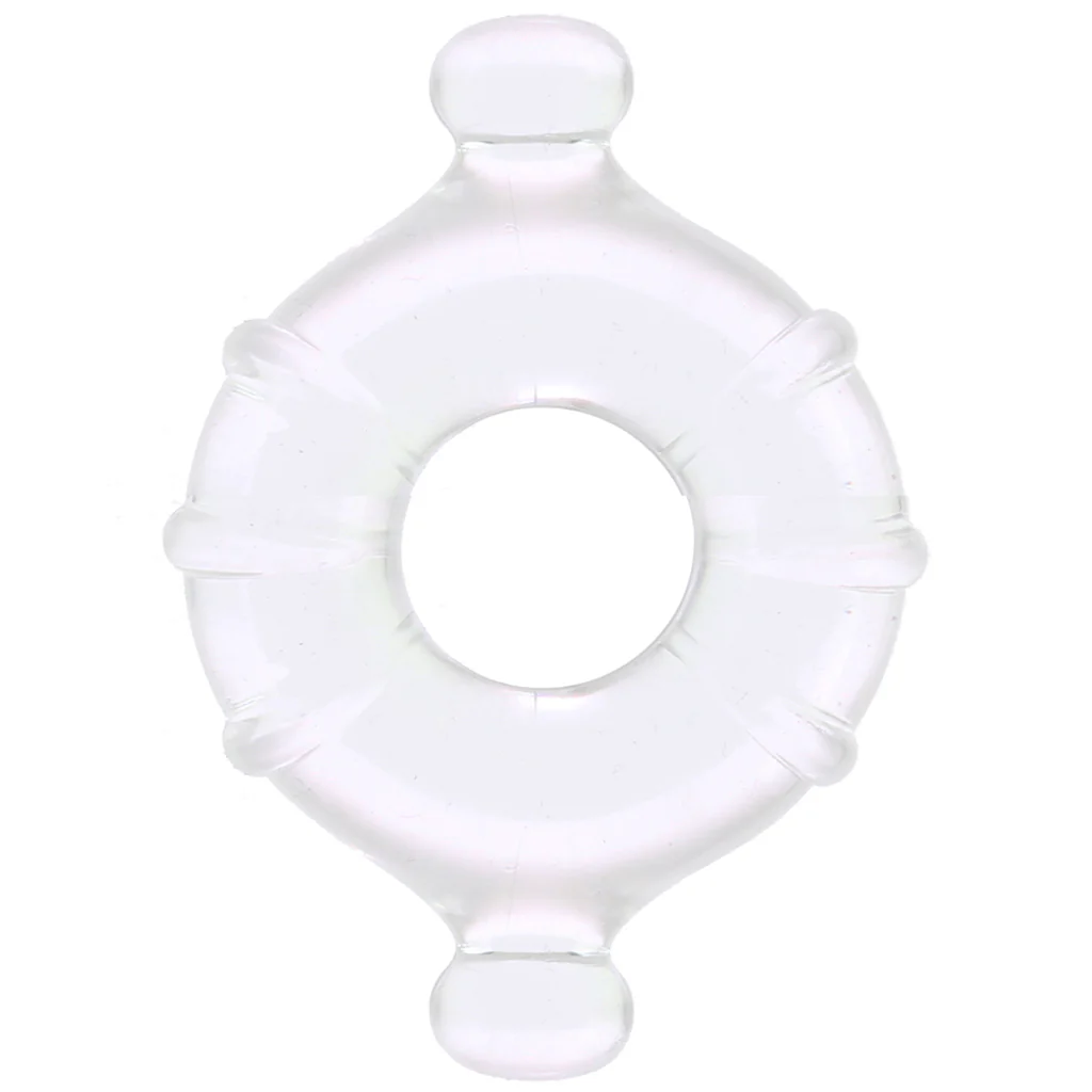 Renegade Vitality Cock Ring 4 Pack in Clear - Image 3